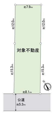 清須市中河原 区画図