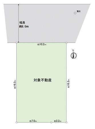 中川区東春田2丁目 区画図 区画図
