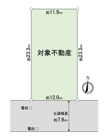 港区小碓3丁目 区画図 港区小碓3丁目 区画図