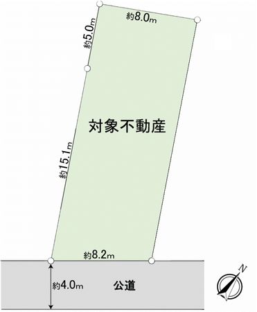 弥富市五明町築留 区画図 弥富市五明町築留 区画図