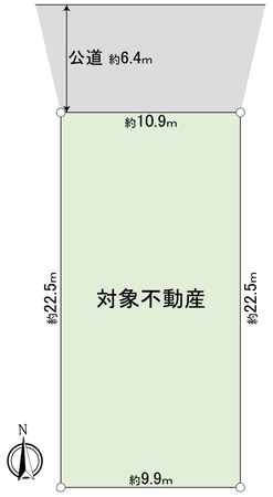 港区知多1丁目 区画図
