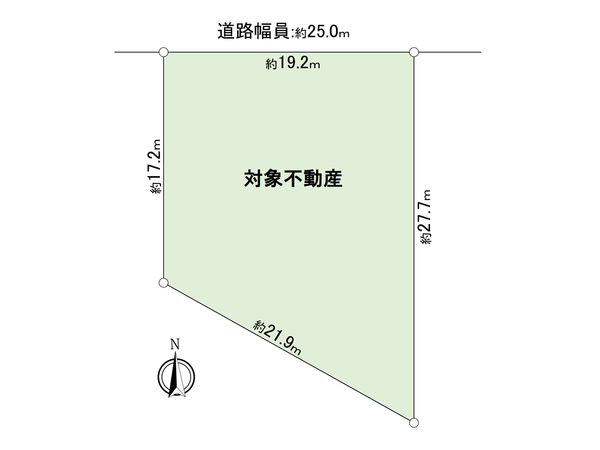 港区七反野2丁目 区画図 港区七反野2丁目 区画図