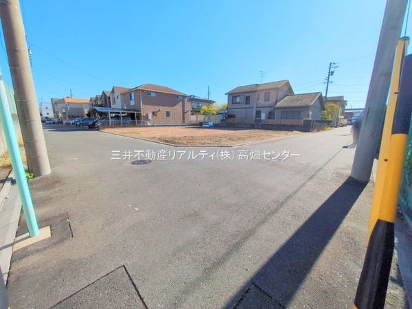 中川区戸田明正2丁目 1号地 前面道路含む外観 前面道路含む外観