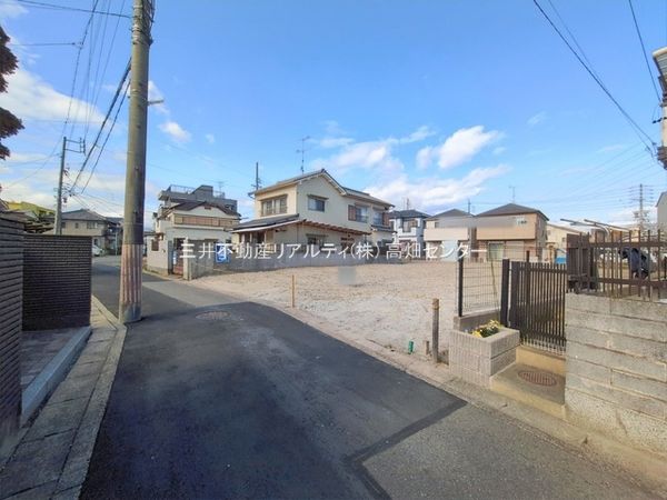 中川区吉津2丁目 3号地 前面道路含む外観 中川区吉津2丁目 3号地 前面道路含む外観