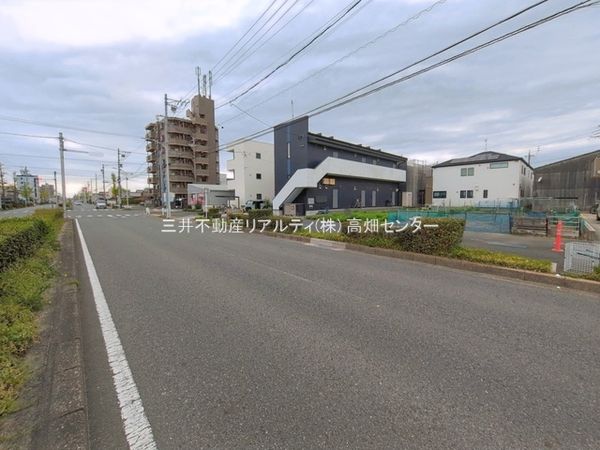 中川区打中1丁目 土地 前面道路含む外観