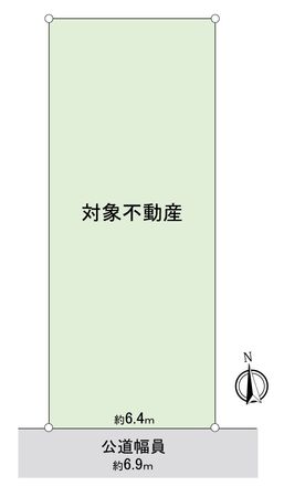 中川区戸田ゆたか1丁目 区画図 中川区戸田ゆたか1丁目 区画図