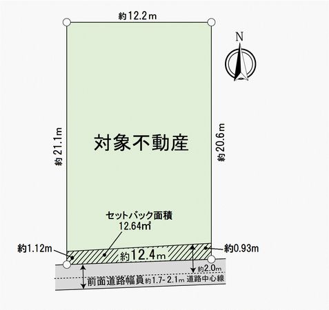 中川区戸田2丁目 区画図 中川区戸田2丁目 区画図