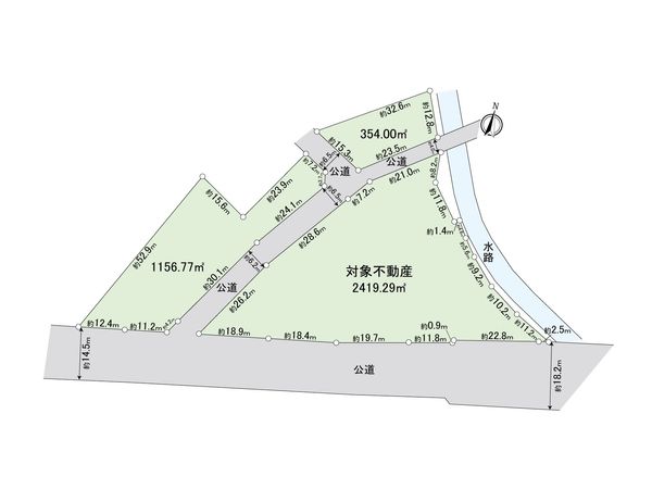 弥富市鯏浦町車新田 区画図 弥富市鯏浦町車新田 区画図