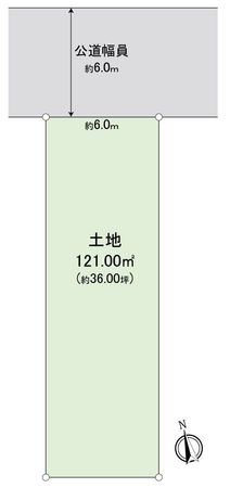 中川区万場5丁目 区画図 中川区万場5丁目 区画図
