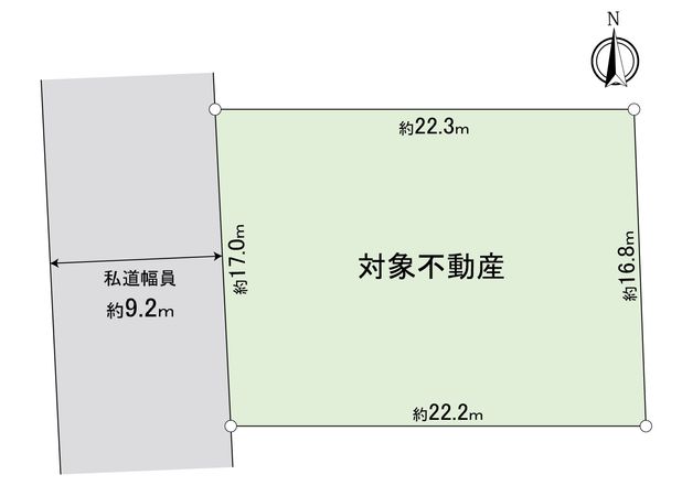 港区藤高1丁目 区画図 港区藤高1丁目 区画図