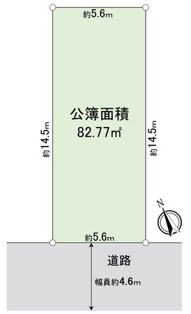 港区港栄3丁目 区画図