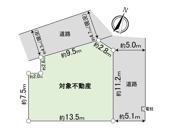 弥富市小島町附新田 区画図 弥富市小島町附新田 区画図