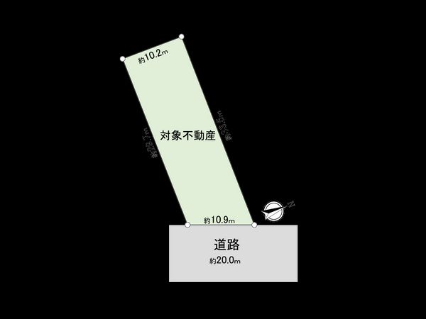 津島市一本木町 区画図
