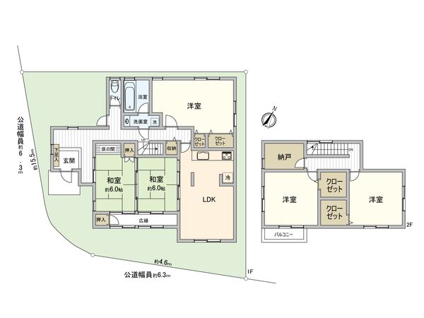 弥富市佐古木5丁目 間取図(平面図)