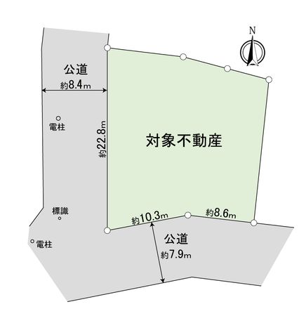 中川区助光3丁目 区画図