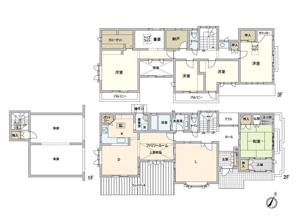 天白区海老山町 間取図(平面図)
