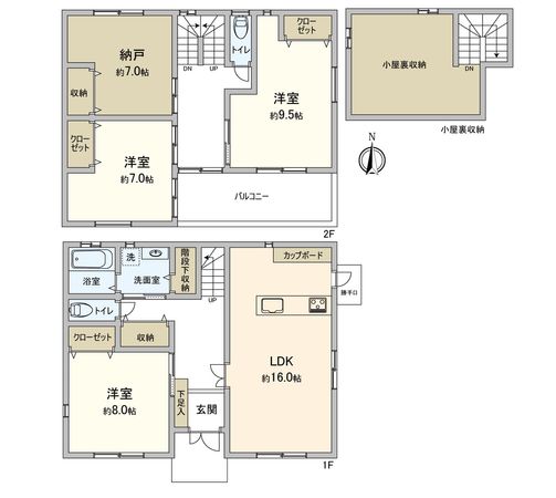 弥富市松名5丁目 間取図(平面図)