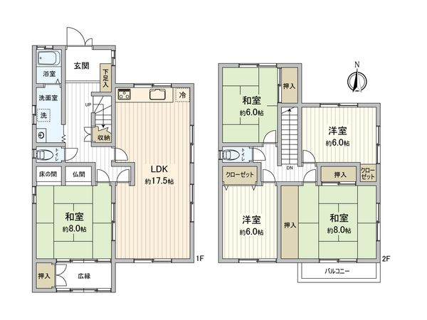 港区宝神5丁目 間取図(平面図) 港区宝神5丁目 間取図(平面図)