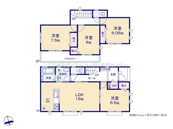 港区茶屋新田土地区画整理事業35街区【3号棟】 間取図(平面図) 港区茶屋新田土地区画整理事業35街区【3号棟】 間取図(平面図)