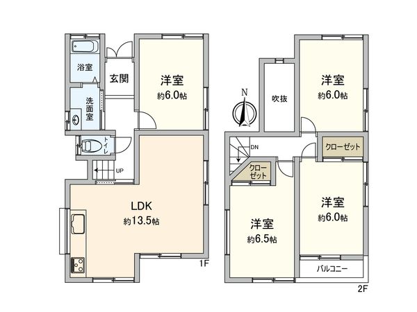 港区正徳町2丁目 間取図(平面図)