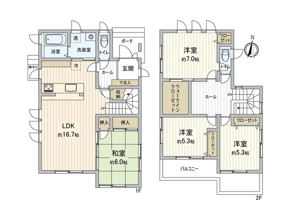 間取図(平面図)