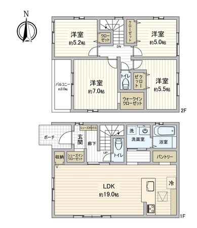 間取図(平面図)