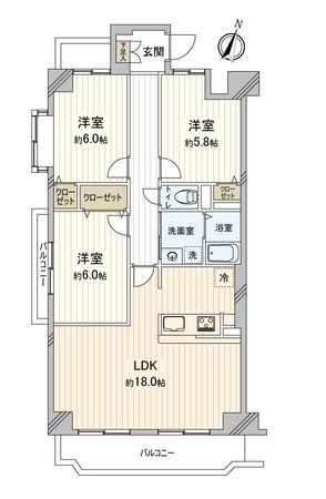 間取図(平面図)
