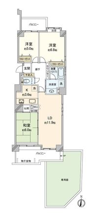 間取図(平面図)