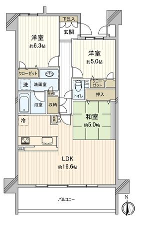 間取図(平面図)