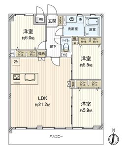 間取図(平面図) 間取図(平面図)