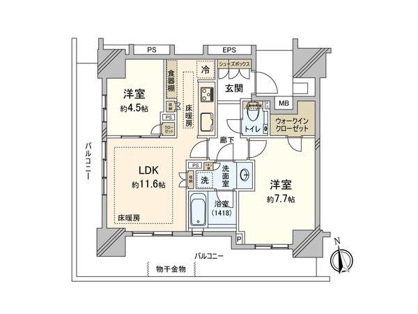 間取図(平面図)