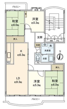 間取図(平面図)