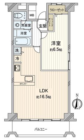 サンペアマンション金山 間取図(平面図)