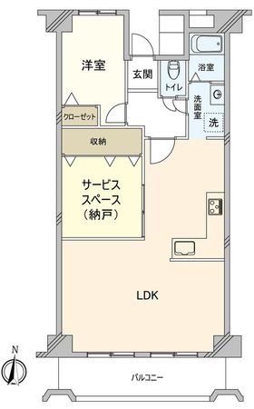 サンベアーマンション金山 間取図(平面図) 間取図(平面図)