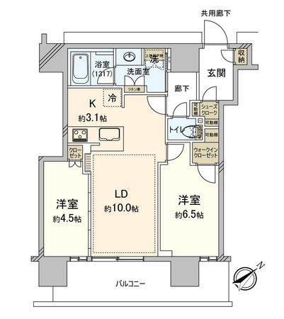 NAGOYA The TOWER 間取図(平面図)
