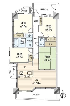 間取図(平面図)