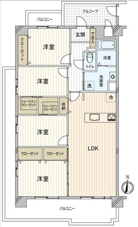 間取図(平面図)