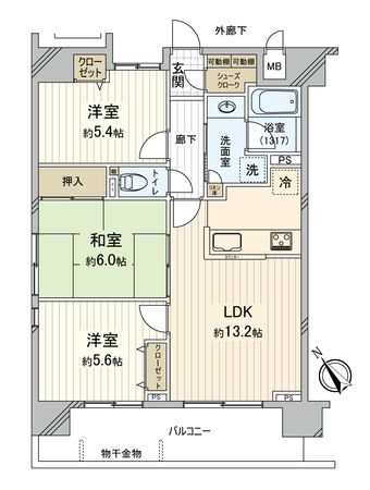 間取図(平面図)