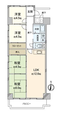 間取図(平面図)