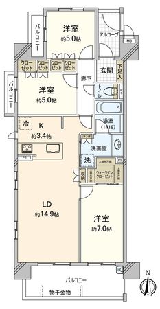 間取図(平面図)