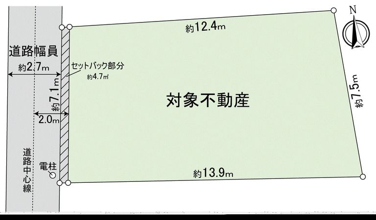 中川区愛知町 区画図 中川区愛知町 区画図