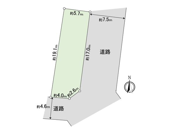 あま市七宝町川部埋田 区画図 あま市七宝町川部埋田 区画図