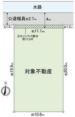 あま市新居屋新町 区画図