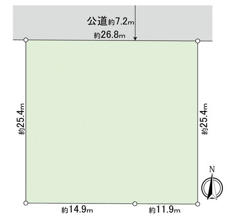 港区港北町3丁目 区画図 港区港北町3丁目 区画図