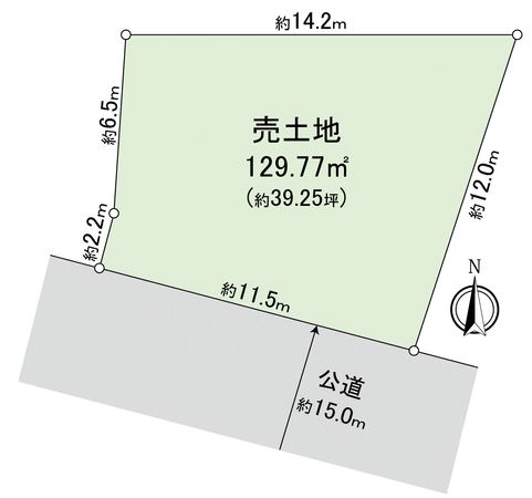 中区千代田3丁目 区画図 中区千代田3丁目 区画図