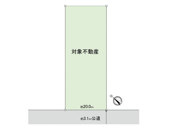 尾張旭市平子町長池上 区画図 区画図