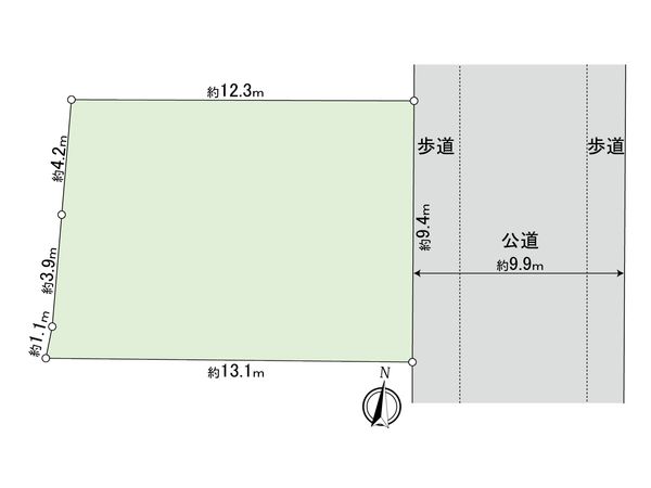 東区泉1丁目 区画図 東区泉1丁目 区画図