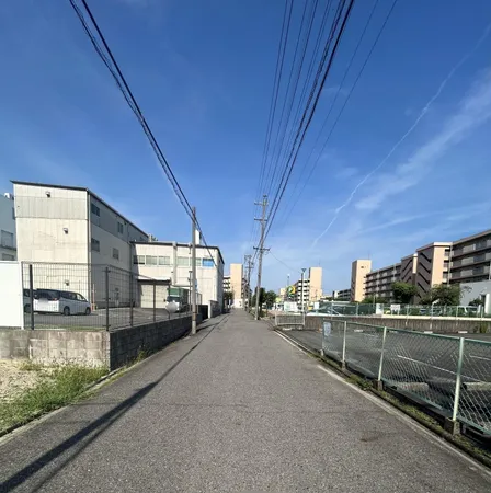 前面道路