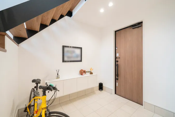 広々とした玄関