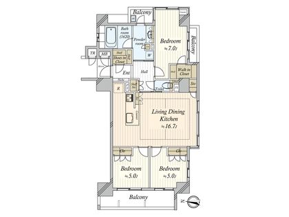 間取図(平面図)
